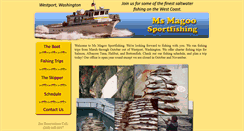 Desktop Screenshot of msmagoocharters.com